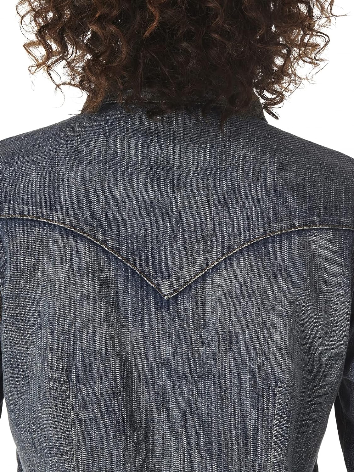 Wrangler Women's Long Sleeve Western Snap Work Shirt