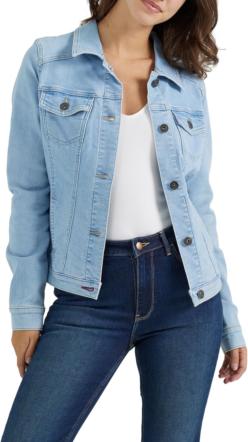 Wrangler Authentics Women's Stretch Denim Jacket