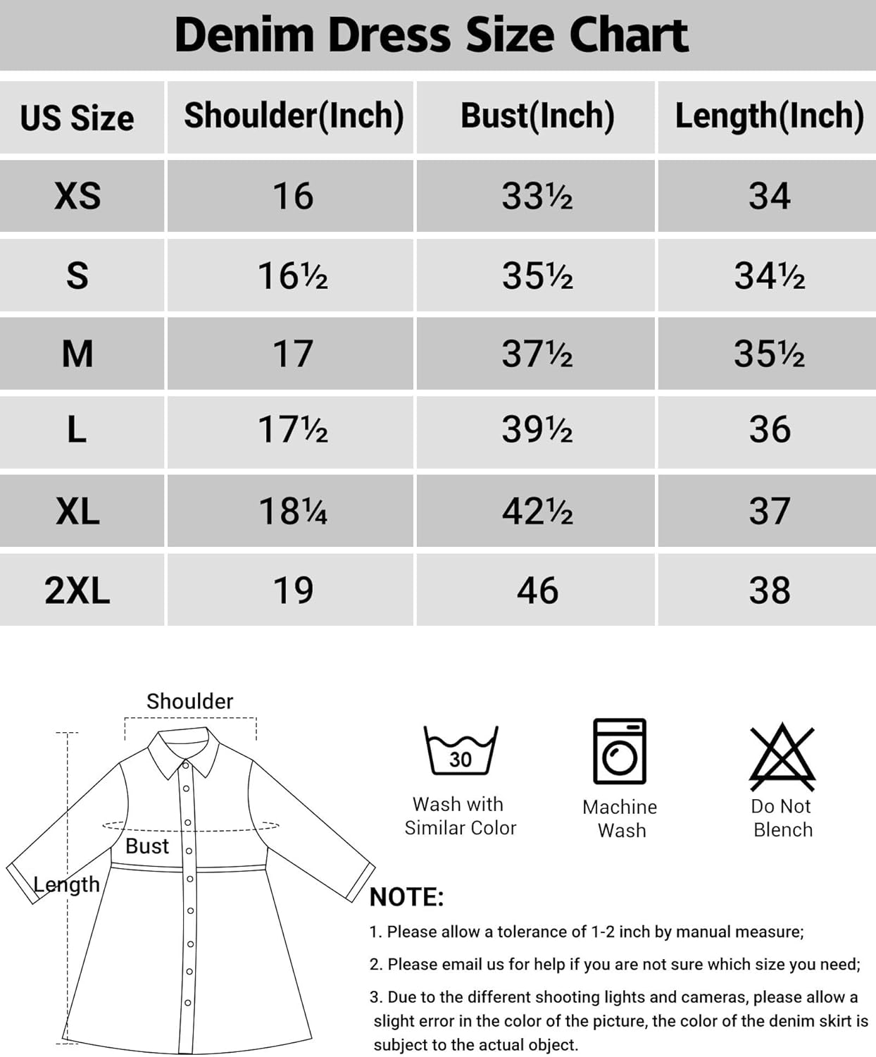 KDF Denim Dress for Women with Pockets Short Sleeve Babydoll Denim Shirt Dresses for Women 2023