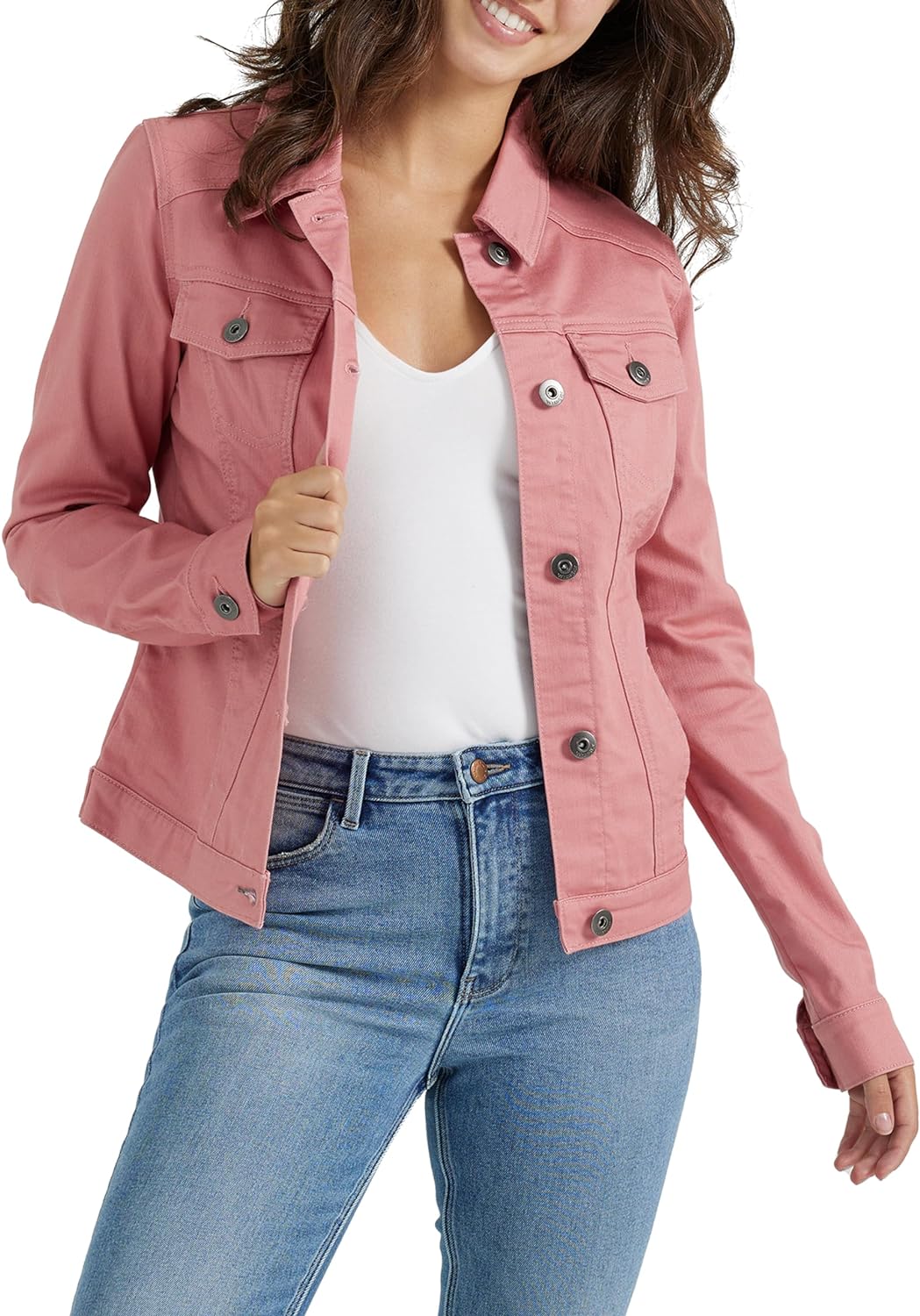 Wrangler Authentics Women's Stretch Denim Jacket